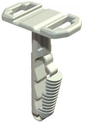 OBO dübel kábelkötőkhöz 6x30mm, világos szürke 2351609 (2351609)