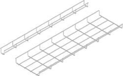 BAKS 930215 KSG50H35/3 rácsos kábeltálca 37×50×3000 mm, villamos kábelek nyomvonalvezetéséhez (930215)