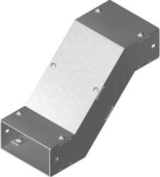 BAKS 812230 OPNKMC300H50 Kábeltálca kitérő idom 50x 300 mm függőleges, anyagvastagság 2, 0 mm, fedéllel, villamos kábelek nyomvonalvezetéséhez (812230)