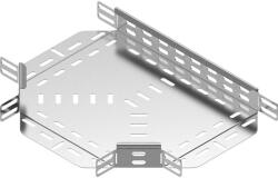 BAKS 142505 TKL50H42 Kábeltálca T-idom 42x 50 mm vízszintes, villamos kábelek nyomvonalvezetéséhez (142505)