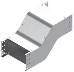 BAKS 131234 OPNBNJ100H110 Kábeltálca kitérő idom 110x 100 mm függőleges, fedéllel, villamos kábelek nyomvonalvezetéséhez (131234)