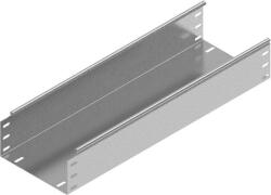 BAKS 111620 KBJ200H100/3 kábeltálca 100×200×3000 mm szalaghorganyzott 1, 0 mm anyagvastagság perforáció nélkül, villamos kábelek nyomvonalvezetéséhez (111620)