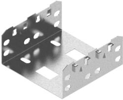 BAKS 163064 LUFJ300H60 Kábeltálca összekötő 301x 100 mm csavar nélküli szerelés, szalaghorganyzott, anyagvastagság 1, 0 mm (163064)