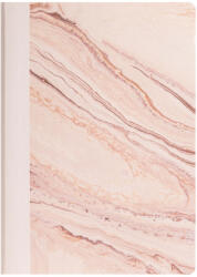 NUSIGN Caiet birou a5 96 file 80g dictando coperta piele natural fluids roz Nusign deli (DLENS208-CPK)
