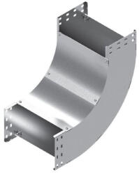 BAKS 131261 LUPNP600H110 Kábeltálca sarokidom 90 fokos 110x 600 mm függőleges, fedéllel, villamos kábelek nyomvonalvezetéséhez (131261)
