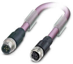 Phoenix Contact Adatbusz-rendszerkábel - SAC-2P-M12MSB/ 2, 0-910/M12FSB, Phoenix Contact, 1507379 (1507379)