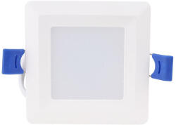 TRACON kompakt beépíthető LED mélysugárzó 3W, 240lm, D=86×86 mm, 4000K, IP20 - LED-DLNS-3NW (LED-DLNS-3NW)