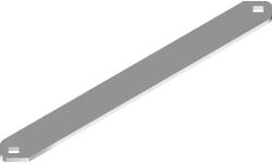 BAKS 641710 PLTS100 Kábellétra támasztó elem 25x 93 mm, szalaghorganyzott, anyagvastagság 3, 0 mm, villamos kábelek nyomvonalvezetéséhez (641710)