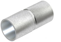 OBO összekötő karmantyú acél menet nélküli O40mm, merítetten tűzihorganyzott, DIN EN ISO 1461 2046624 (2046624)
