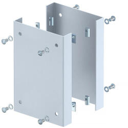 OBO védőlemez ipari oszlophoz 250x166x33mm, fehéralumínium 6290422 (6290422)