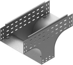 BAKS 131292 TRSNJ200H110 Leszálló T-idom 110x 200 mm szimmetrikus, kábelvezetési elemek csatlakoztatásához (131292)