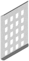 BAKS 166711 LPMUH100 Kábeltálca hosszanti összekötő 92x 60 mm 1, 5 mm anyagvastagság, villamos kábelek nyomvonalvezetéséhez (166711)