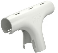 OBO Quick-Pipe T-leágazás M20, hófehér 2153953 (2153953)