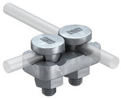 OBO összekötő kapocs két körvezetőhöz 8-10mm, merítetten tűzihorganyzott, DIN EN ISO 1461 5304202 (5304202)