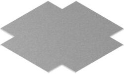 BAKS 500619 PCZKN190 Padló alatti csatorna keresztidom fedél 190 mm vízszintes, szalaghorganyzott, anyagvastagság 1, 5 mm (500619)