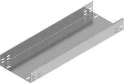 BAKS 162610 KBP100H60/3 kábeltálca 60×100×3000 mm szalaghorganyzott 1, 5 mm anyagvastagság perforáció nélkül, villamos kábelek nyomvonalvezetéséhez (162610)