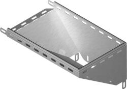 BAKS 133210 KRPJ100H30 Leszálló könyökidom 30x 100 mm jobbos, kábelvezetési elemek csatlakoztatásához (133210)