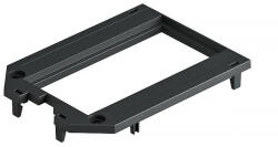 OBO fedlap UT3 és UT4 2 db Modul 45-höz, grafitfekete 104x76x4 7408773 (7408773)