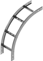 BAKS 459110 LPDZC100H50N Kábellétra külső sarokidom függőleges 50x 100 mm 90 fokos szalaghorganyzott, anyagvastagság 2, 0 mm (459110)