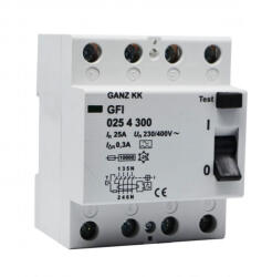 Ganz Ganz FI relé 25/4-0, 03 1GFI-025-4-030 (1GFI-025-4-030)