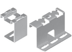 BAKS 901920 WPS100 padlókonzol rácsos kábeltálcához 100x 61 mm, kábelvezetési elemek rögzítéséhez (901920)
