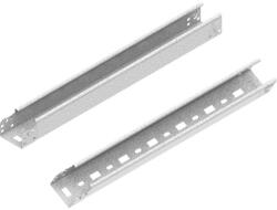 BAKS 164522 KLFL75H60/3 világítási szerelőcsatorna 60×75×3000 mm gyorsösszekötővel szalaghorganyzott 0, 7 mm anyagvastagság oldalperforáció nélkül (164522)