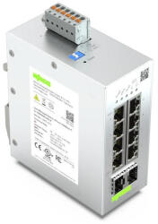 Wago lean Menedzselhető Switch, 8xRJ-45, 2xSFP port (852-1813) (852-1813)