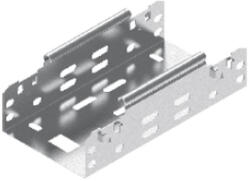 BAKS 167104 LUFJ100H60/01 Kábeltálca összekötő 101x 200 mm csavar nélküli szerelés, szalaghorganyzott, anyagvastagság 1, 0 mm (167104)