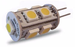 Daniella deLux LED G4 1, 9 W 120 lm 4000 K semleges fehér fényforrás 180fok Ra80 12 V DC (9 db led) (DEL216)