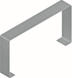 BAKS 960721 NM215H68 Mellvédcsatorna toldásponti takaróelem 68x 215 mm elektrogalvanikusan horganyzott, anyagvastagság 1, 0 mm (960721)
