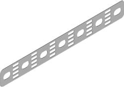 BAKS 901310 PLS Rácsos kábeltálca univerzális tartó 20x 178 mm, szalaghorganyzott, villamos kábelek nyomvonalvezetéséhez (901310)