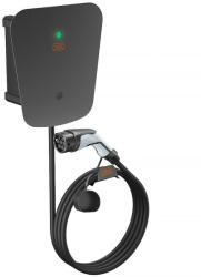 OBO Wallbox elektromos töltőállomás Ion Key kulcsos kapcsolós kivitel, fekete 330x300x127 6570022 (6570022)