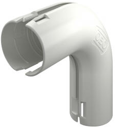 OBO Quick-Pipe 90°-os könyök M32, hófehér 2154068 (2154068)
