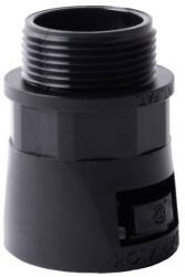 KOPOS Gégecső adapter, peremes, egyenes 34mm/PG29 IP66 UV-álló, APG34/29 FB Kopos (APG34/29_FB)