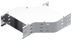 BAKS 131055 OPZNP500H80 Kábeltálca kitérő idom 80x 500 mm vízszintes, fedéllel, villamos kábelek nyomvonalvezetéséhez (131055)