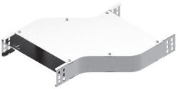 BAKS 136766 OPZBNJ200H50 Kábeltálca kitérő idom 50x 200 mm vízszintes, fedéllel, villamos kábelek nyomvonalvezetéséhez (136766)