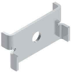 BAKS 661207 PUCT100 Pozicionáló lemez 101x 40 mm, szalaghorganyzott, anyagvastagság 3, 0 mm, villamos szerelési feladatokhoz (661207)