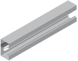 BAKS 910117 KS170H100/2 Mellvédcsatorna 100×170×2000 mm elektrogalvanikusan horganyzott, anyagvastagság 1, 0 mm, villamos szerelési feladatokhoz (910117)