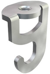 OBO mennyezethorog TS M8, galvanikusan horganyzott, EN ISO 19598 / EN ISO 4042 3460789 (3460789)