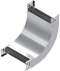 BAKS 130854 LUPNP600H50 Sarokidom 90 fokos 50x 600 mm függőleges, fedéllel, kábelvezetési nyomvonal lefedésére (130854)