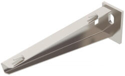 OBO fali és oszlopkonzol rácsos kábeltálcához B210mm, felületkezelés nélkül, utókezelt, nemesacél 6420628 (6420628)