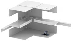 OBO szimmetrikus előszerelt belső könyök, hófehér 70x110x128 6277040 (6277040)