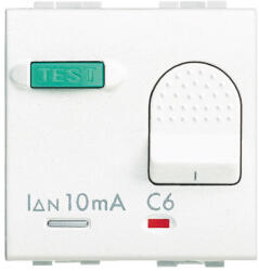 Legrand N4305/10 Livinglight Light áramvédő kapcsoló 10 A 2 modulos (N4305/10)
