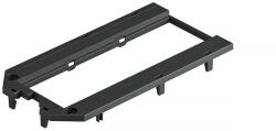 OBO fedlap UT4-hez, 3 db Modul 45 részére, grafitfekete 147x76x4 7408761 (7408761)