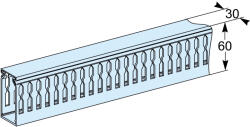 Schneider Electric PrismaSeT - LVS04257 - 4 db vízsz. vezetékcs. + tartók, hossz=450 mm (LVS04257)