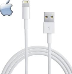 Apple Cablu de date Original iPhone 5 MD818 Lightning 1m Alb (Bulk)