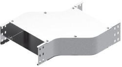 BAKS 131062 OPZBNP600H80 Kábeltálca kitérő idom 80x 600 mm vízszintes, fedéllel, villamos kábelek nyomvonalvezetéséhez (131062)