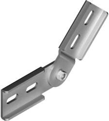 BAKS 700422 LGDP Kábellétra csuklós összekötő függőleges, tűzihorganyzott, anyagvastagság 5, 0 mm, villamos kábelek nyomvonalvezetéséhez (700422)