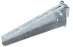 OBO oszlopra szerelhető konzol IS8-oszlophoz B310mm, merítetten tűzihorganyzott, DIN EN ISO 1461, cink 6419292 (6419292)