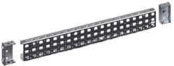 Rittal 8100.742 VX 25 szerelősín, 23x64mm, 600mm, 4db/cs (8100742)